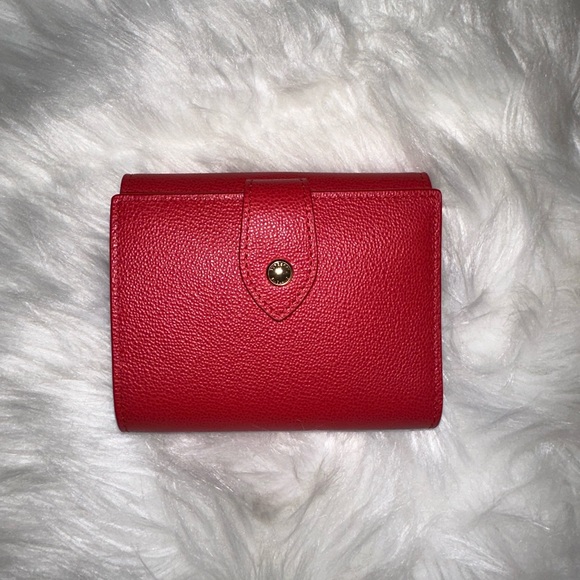 100% Authentic Red Burberry Wallet, NWT - Picture 2 of 9